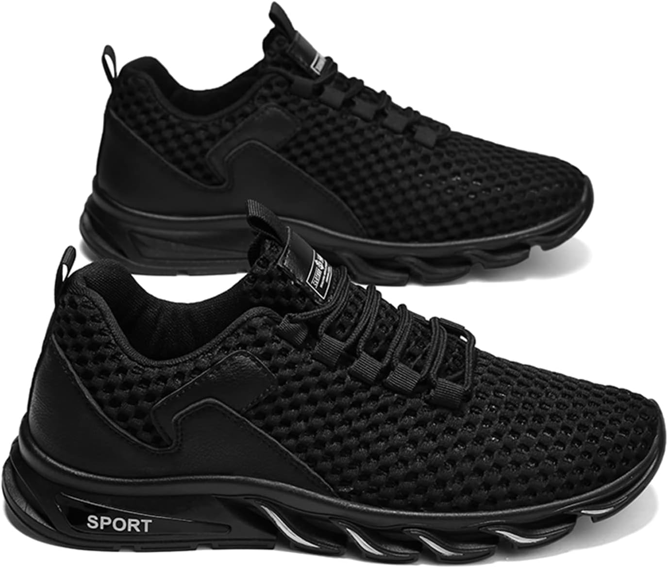 Men's Flyknit Mesh Breathable Sports Casual Shoes-caipcmall