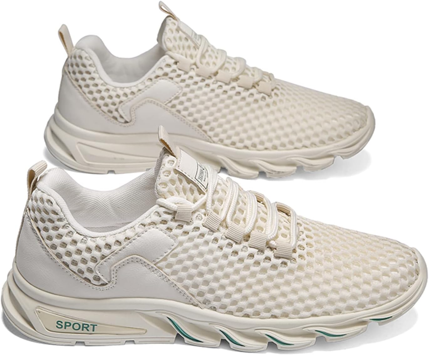 Men's Flyknit Mesh Breathable Sports Casual Shoes-caipcmall