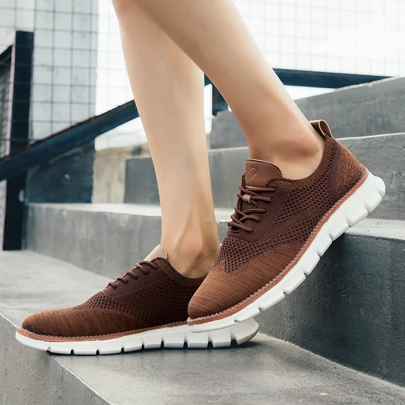 🔥Last Day Promotion 70% OFF 🎁 Men's Breathable Flyknit Sneakers - 6701-caipcmall