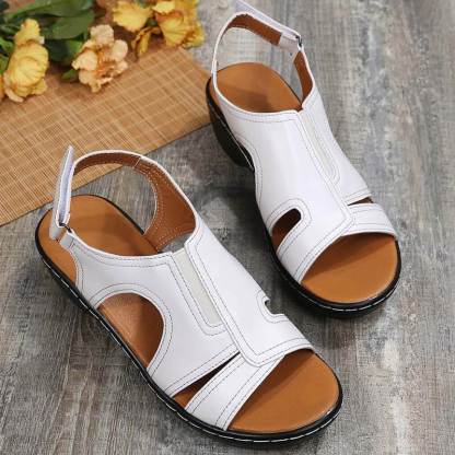 2023 Womens Premium Leather Arch Support Orthopedic Sandals