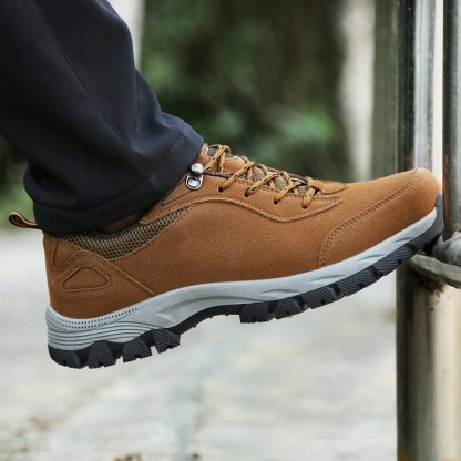 🔥On This Week Sale 70% OFF🔥Men's Good Arch Support Outdoor Breathable Walking Shoes, Comfy Orthopedic Walking Shoes-caipcmall