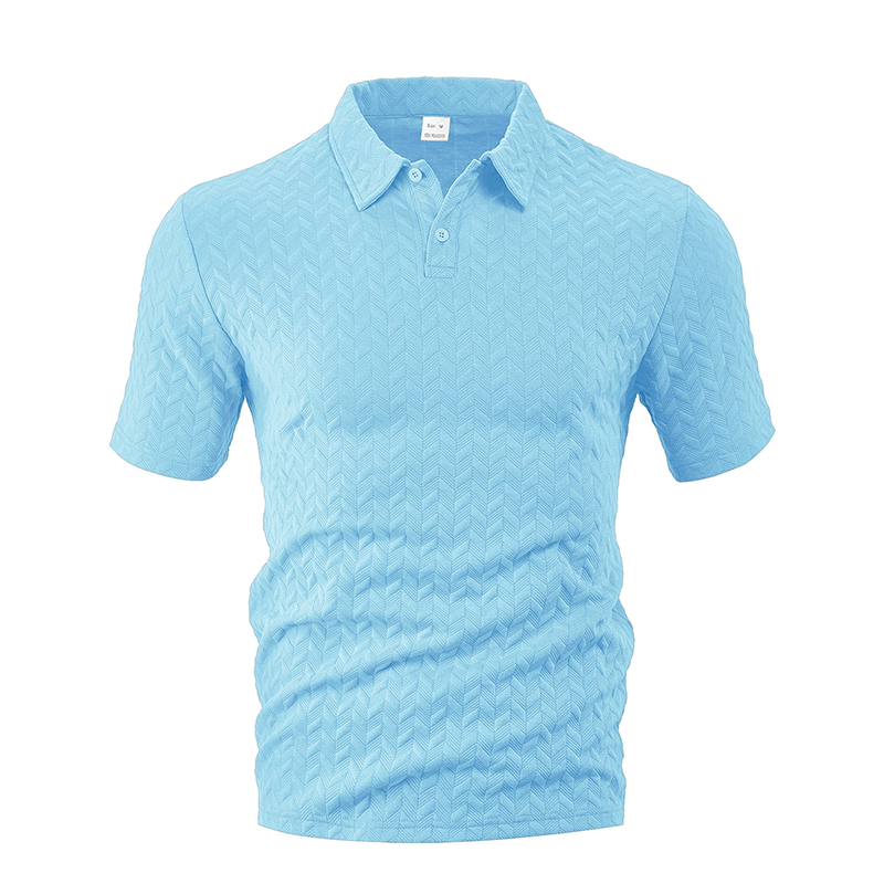 MARCO LUCA | Loose casual men's short-sleeved polo shirt