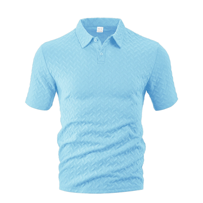 MARCO LUCA | Loose casual men's short-sleeved polo shirt