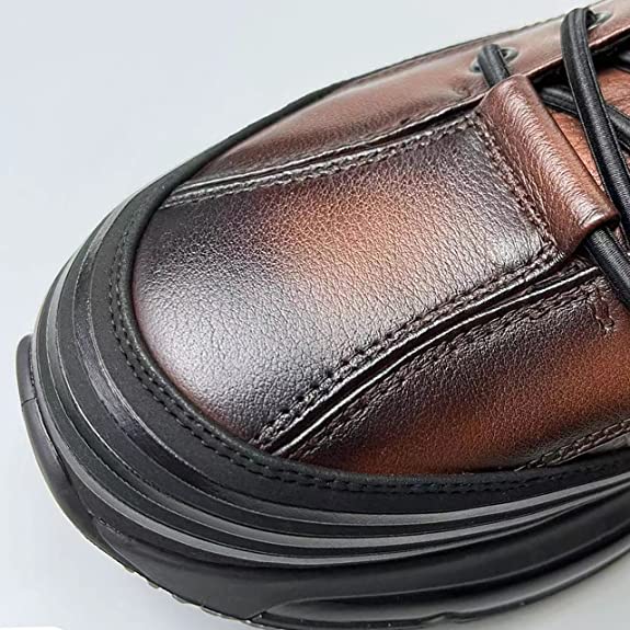 Men's Crocodile Print Height Lifting Non-Slip Casual Sneakers-caipcmall