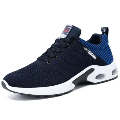 Professional Running Shoes For Men Lightweight Men's Designer Mesh Sneakers Lace-Up Male Outdoor Sports Tennis Shoe-caipcmall