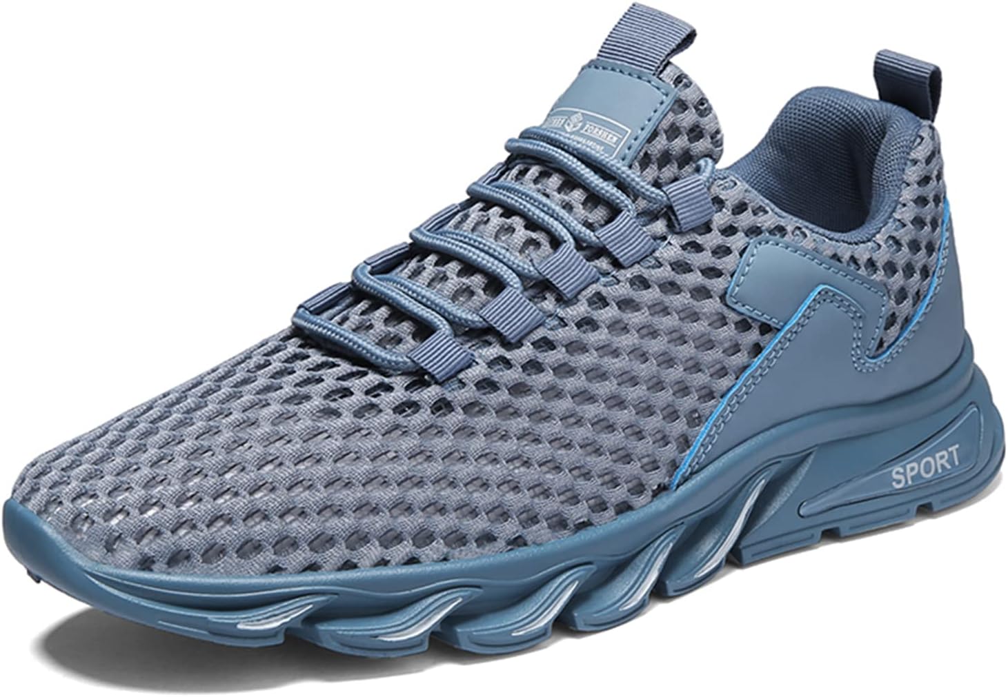 Men's Flyknit Mesh Breathable Sports Casual Shoes-caipcmall