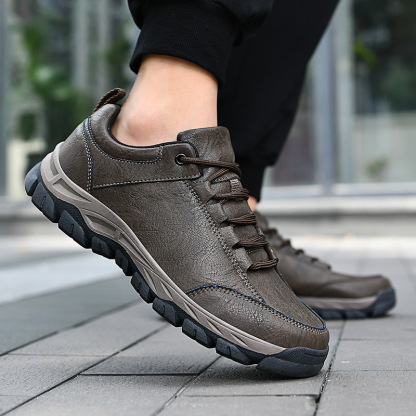 🔥Last Day Promotion 70% OFF 🎁Men's Outdoor Comfy Arch Support Waterproof Walking Shoes-caipcmall