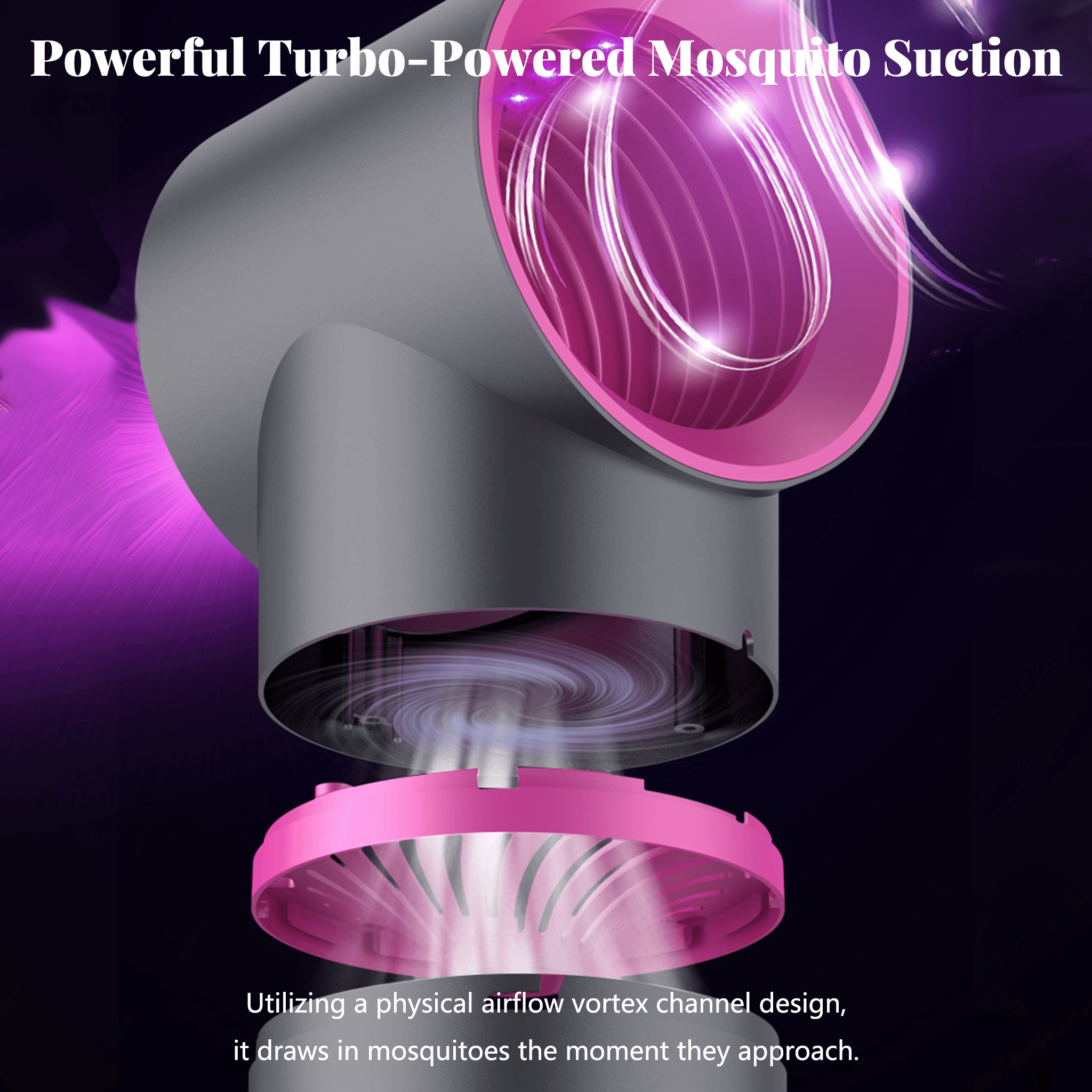 🔥Mother's Day Promotion🦟 Indoor Household Mosquito Killer Lamp — Plug-in Suction-Type Mosquito Trap