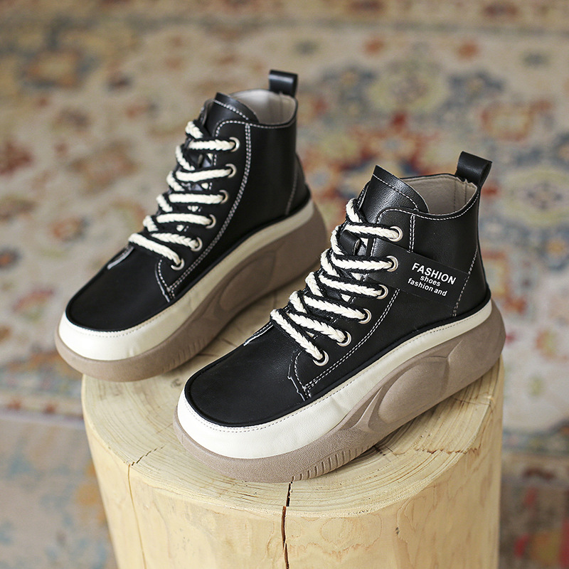 Women's High Top Thick Sole Martin Boots🔥