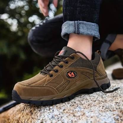 Men's Comfy Arch Support Lightweight Waterproof Non-Slip Hiking Orthopedic Shoes-caipcmall