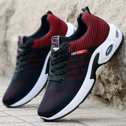 Professional Running Shoes For Men Lightweight Men's Designer Mesh Sneakers Lace-Up Male Outdoor Sports Tennis Shoe-caipcmall