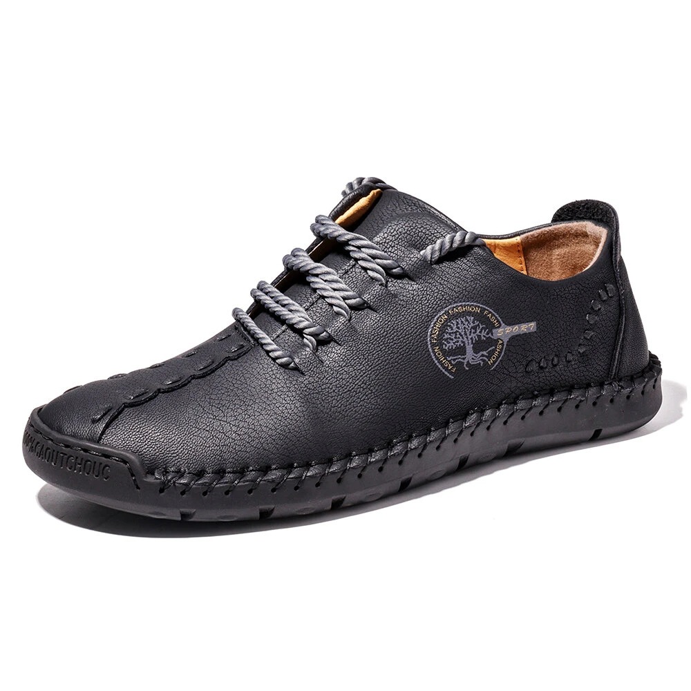 🔥Hot Sale🎁--60% OFF 🎉 Men Casual Comfy Leather Driving Hiking Slip On Loafer - 6406-caipcmall