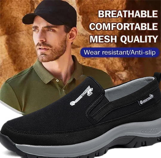 🔥LAST DAY 70% OFF🔥Men's Arch Support & Breathable and Light & Non-Slip Shoes-caipcmall