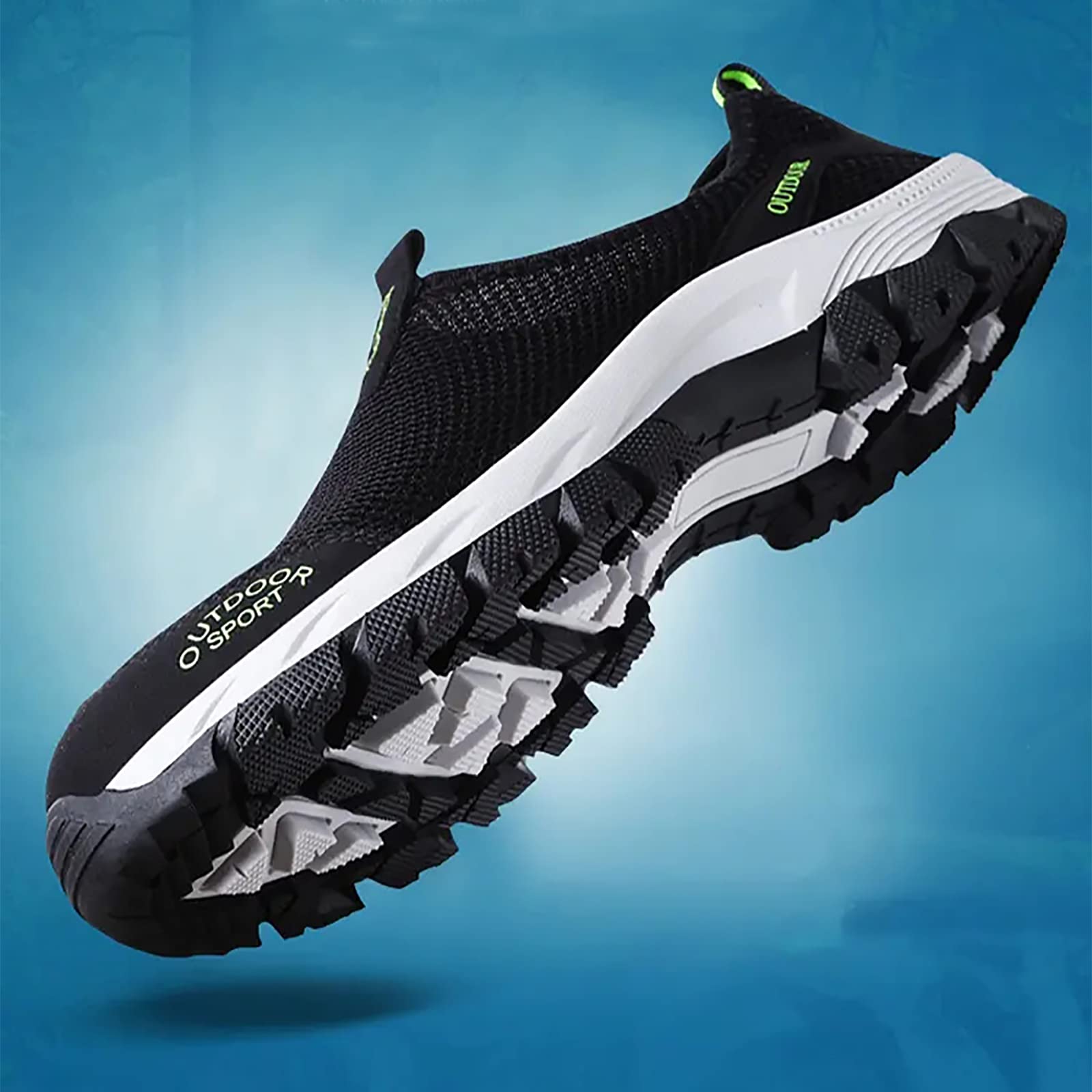 Men's Comfy Summer Hollow Out Breathable Mesh Casual Walking Shoes-caipcmall