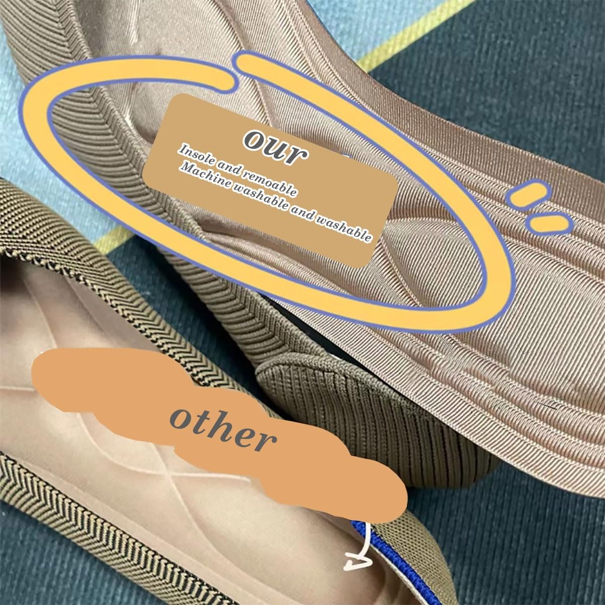 Arromic's Pointed-toe Flats-caipcmall