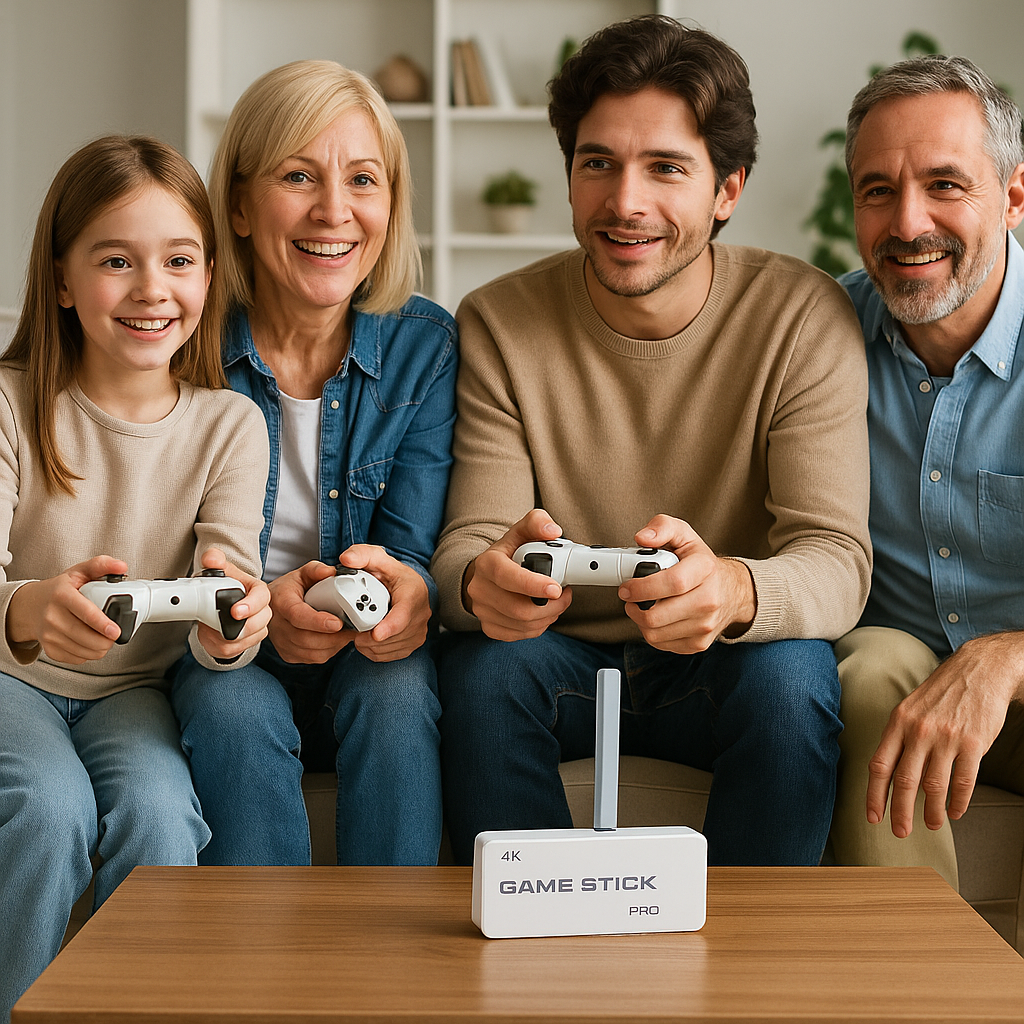 Nuvoria™ - WIRELESS CONSOLE 60,000+ LICENSED GAMES + 2 FREE CONTROLLERS