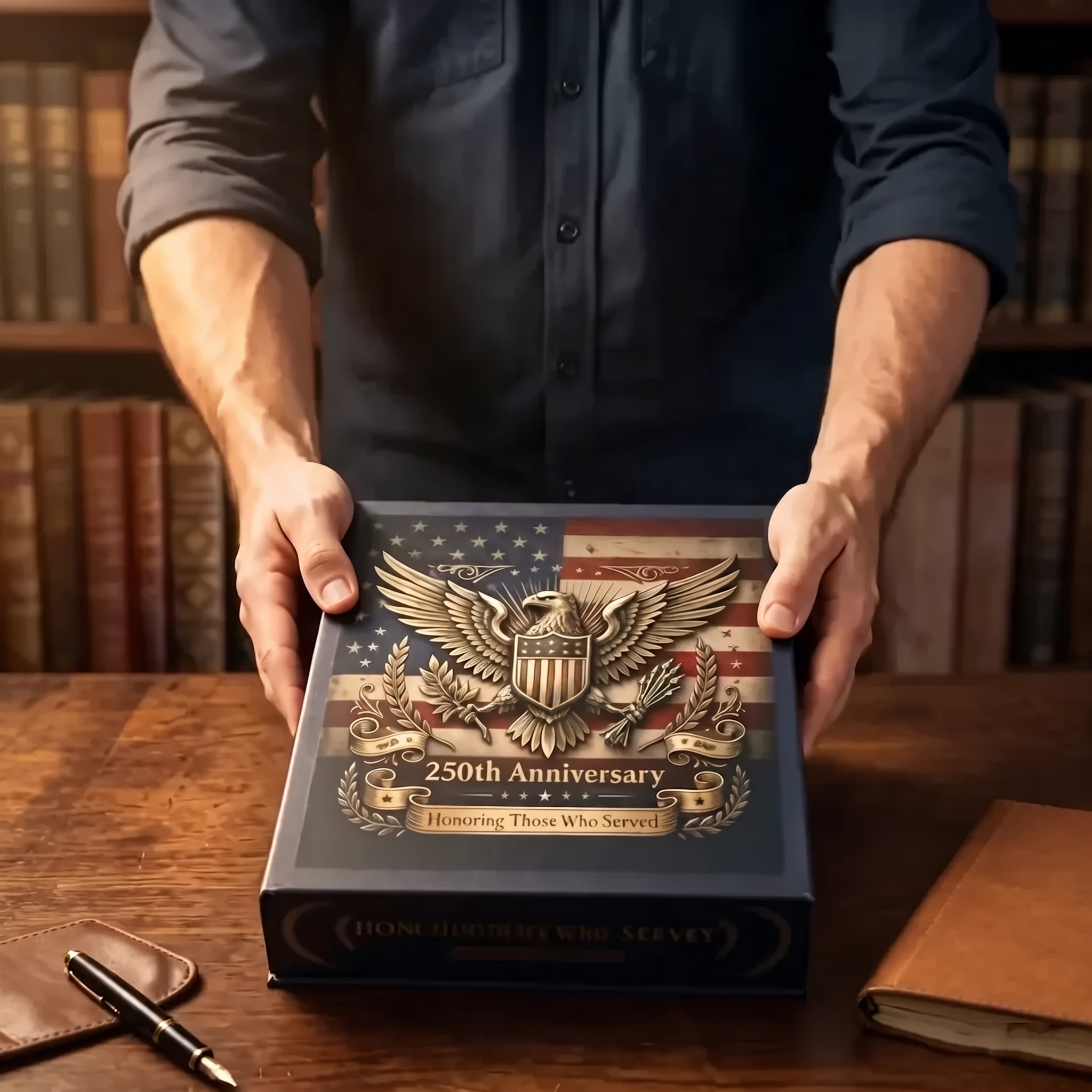 🔥LAST DAY 50% OFF✨9PCS USA 250th Anniversary Commemorative Coin Gift Set
