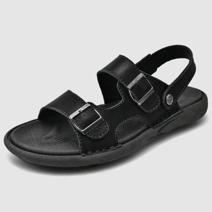 Jack Washington Genuine Leather Sandals-caipcmall