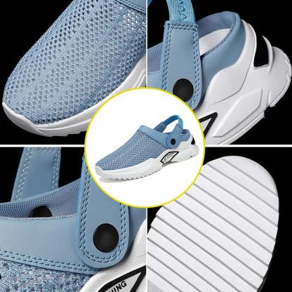 Men's Orthopedic Hollow-out Summer Sandals-caipcmall