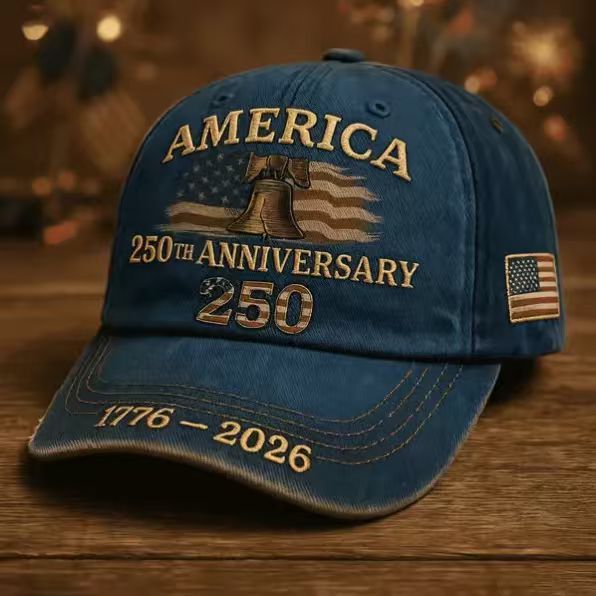🔥 United States 250th Anniversary Red Cap