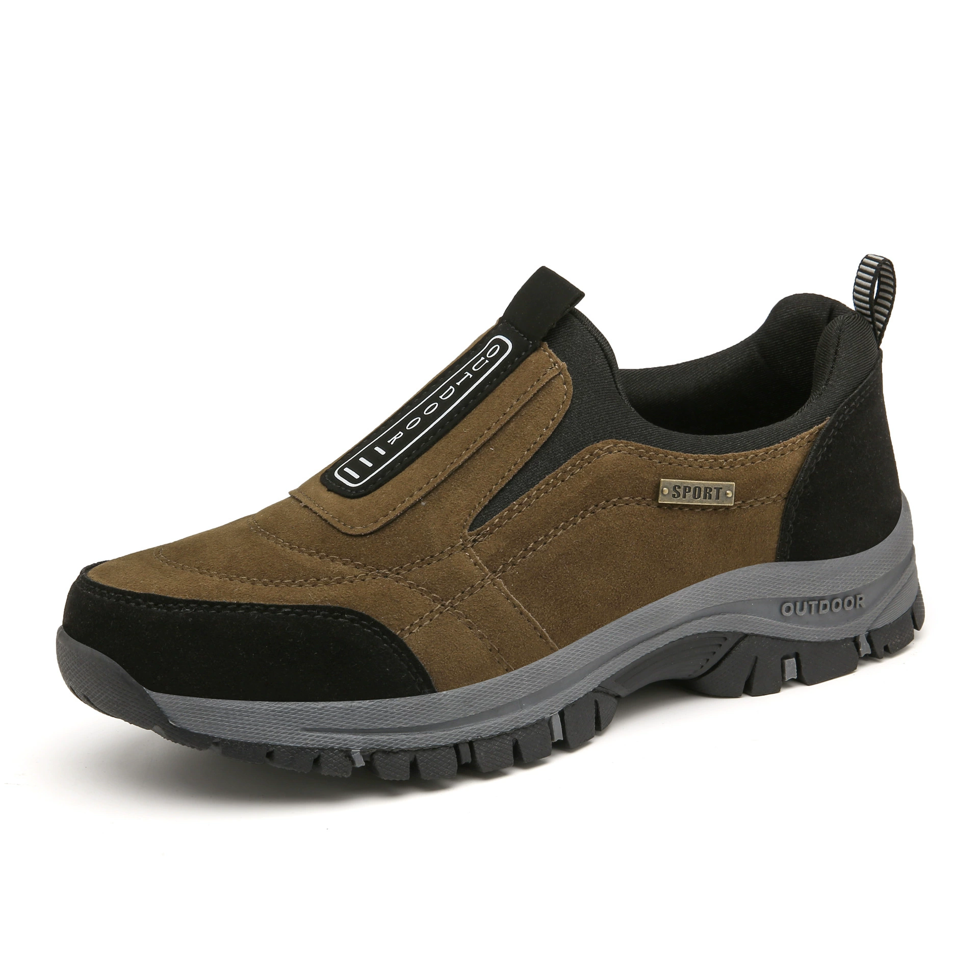 MEN'S EXTENDED WIDTH FOOT COMFORTABLE SNEAKERS WITH ARCH SUPPORT AND SHOCK ABSORPTION