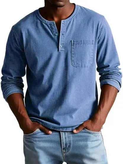 MARCO LUCA | Round neck long sleeve T-shirt