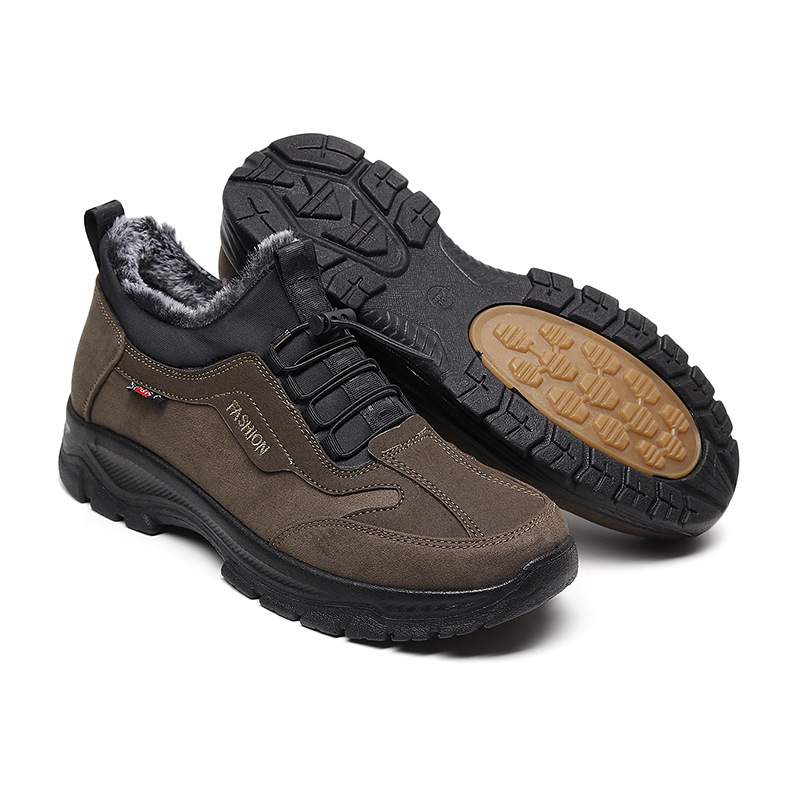 USA Outdoor Lightweight Men Warm Hiking Shoes-caipcmall