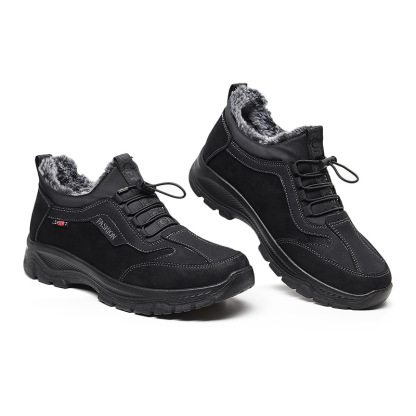 USA Outdoor Lightweight Men Warm Hiking Shoes-caipcmall
