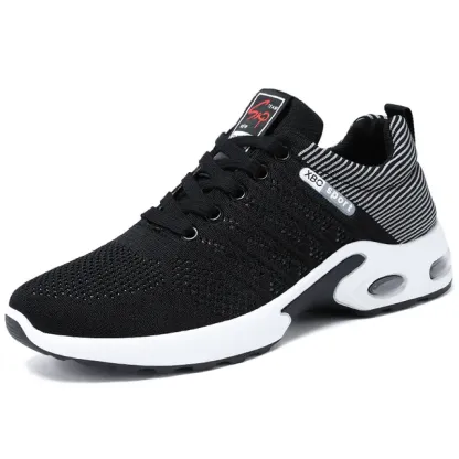 Professional Running Shoes For Men Lightweight Men's Designer Mesh Sneakers Lace-Up Male Outdoor Sports Tennis Shoe-caipcmall