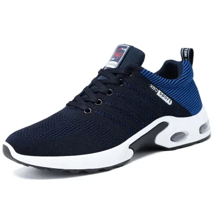 Professional Running Shoes For Men Lightweight Men's Designer Mesh Sneakers Lace-Up Male Outdoor Sports Tennis Shoe-caipcmall