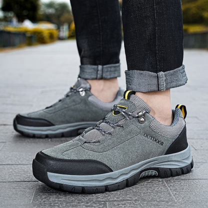 🔥LAST DAY 60% OFF🔥Men's Outdoor Non-slip Comfy Arch Support Walking Shoes, Comfy Orthopedic Walking Shoes-caipcmall