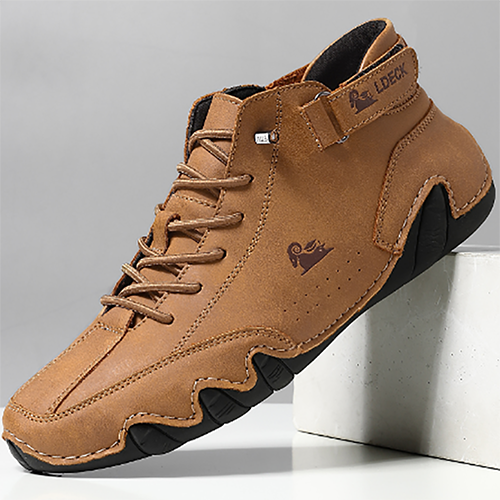 New fashionable short lace-up boots for men and women-caipcmall