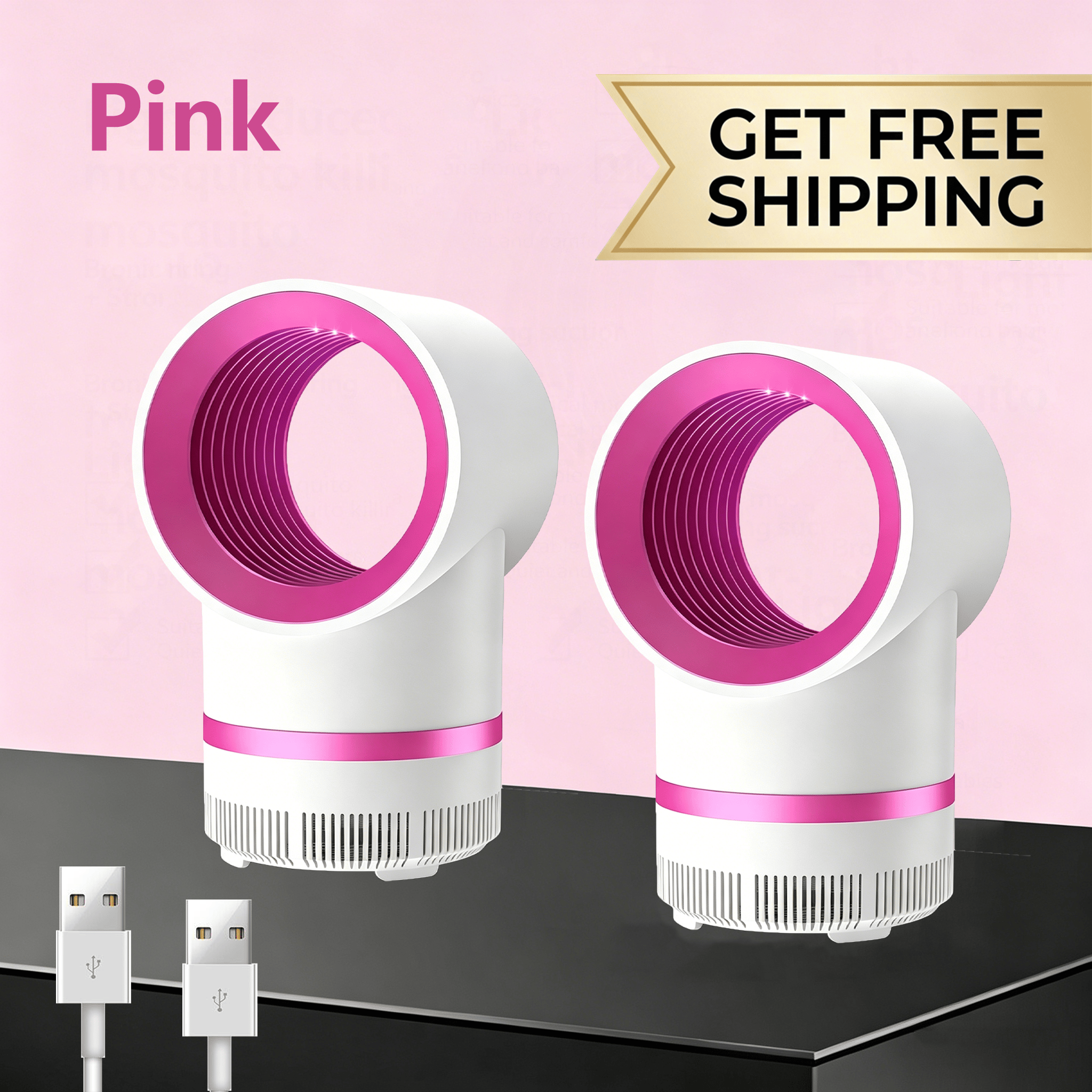 🔥Mother's Day Promotion🦟 Indoor Household Mosquito Killer Lamp — Plug-in Suction-Type Mosquito Trap