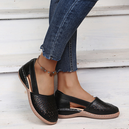 [Mother's Day 50%% off🔥]Super Comfortable Retro Velcro Leather Sandals
