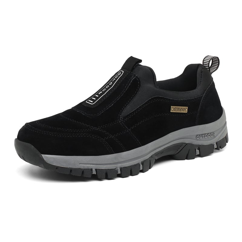 MEN'S EXTENDED WIDTH FOOT COMFORTABLE SNEAKERS WITH ARCH SUPPORT AND SHOCK ABSORPTION-caipcmall