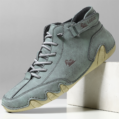 New fashionable short lace-up boots for men and women-caipcmall