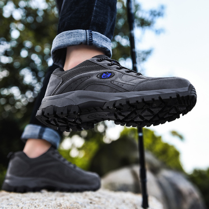 Men's Comfy Arch Support Lightweight Waterproof Non-Slip Hiking Orthopedic Shoes-caipcmall