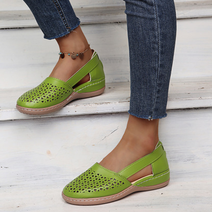 [Mother's Day 50%% off🔥]Super Comfortable Retro Velcro Leather Sandals