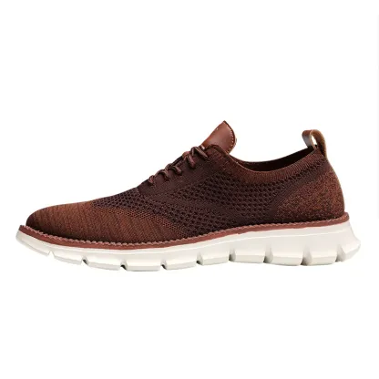 🔥Last Day Promotion 70% OFF 🎁 Men's Breathable Flyknit Sneakers - 6701-caipcmall