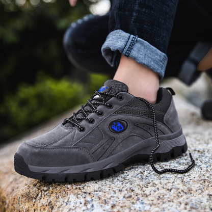 Men's Comfy Arch Support Lightweight Waterproof Non-Slip Hiking Orthopedic Shoes-caipcmall