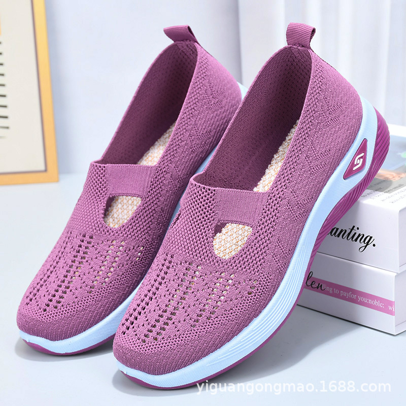 Women's slip-on walking shoes, breathable, non-slip, comfortable and lightweight sandals
