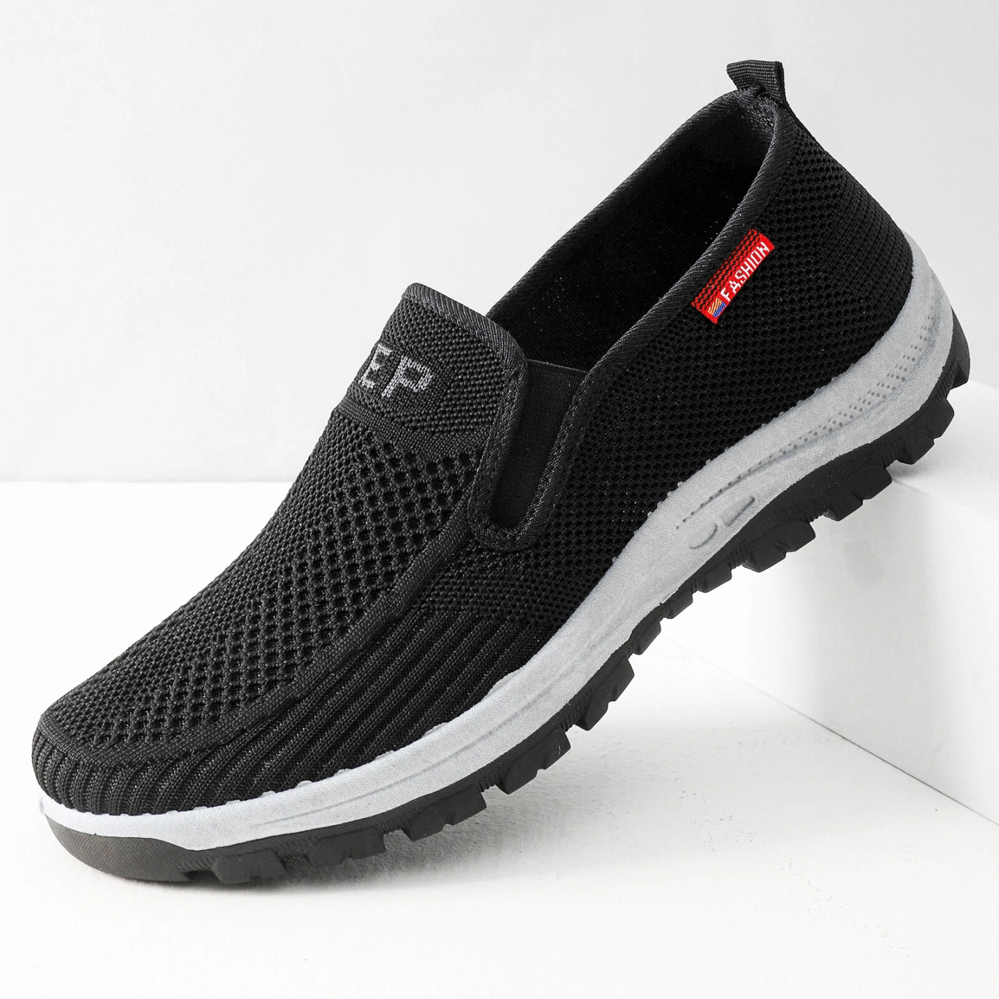 Last Day 70% Off-Men's lightweight and comfortable slip-on arch walking shoes-caipcmall