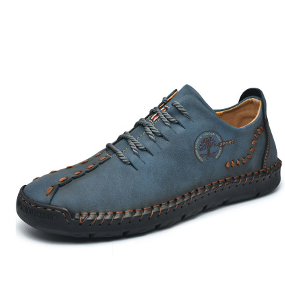 🔥Hot Sale🎁--60% OFF 🎉 Men Casual Comfy Leather Driving Hiking Slip On Loafer - 6406-caipcmall