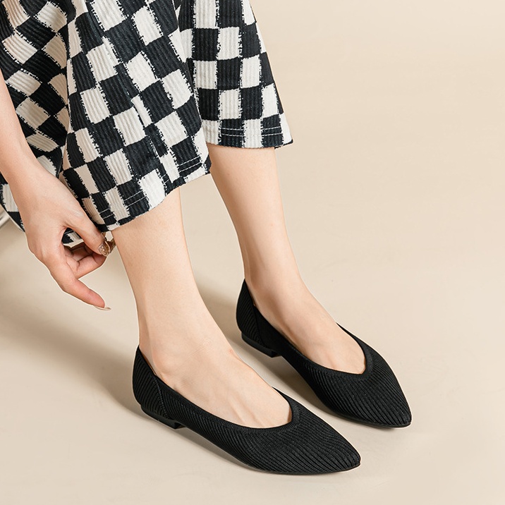 Arromic's Pointed-toe Flats-caipcmall