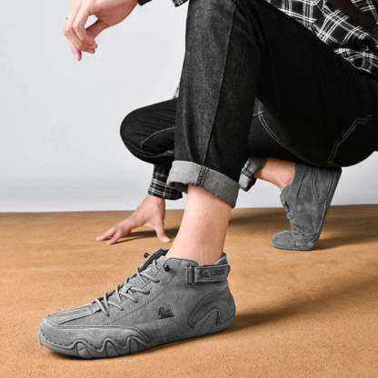 New fashionable short lace-up boots for men and women-caipcmall