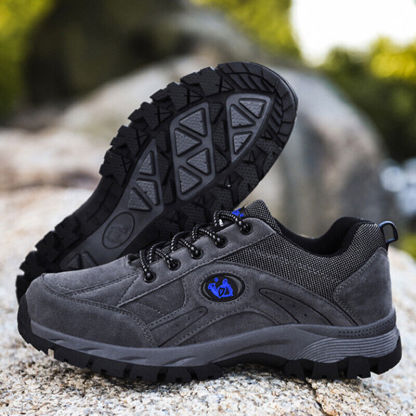 Men's Comfy Arch Support Lightweight Waterproof Non-Slip Hiking Orthopedic Shoes-caipcmall