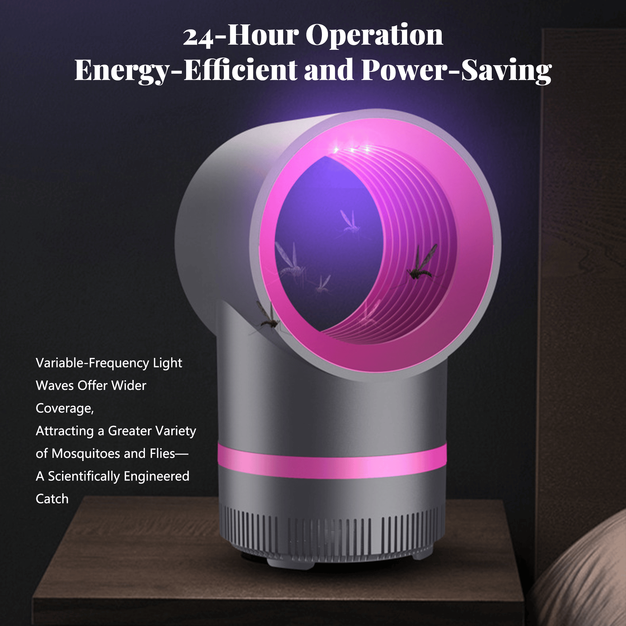 🔥Mother's Day Promotion🦟 Indoor Household Mosquito Killer Lamp — Plug-in Suction-Type Mosquito Trap