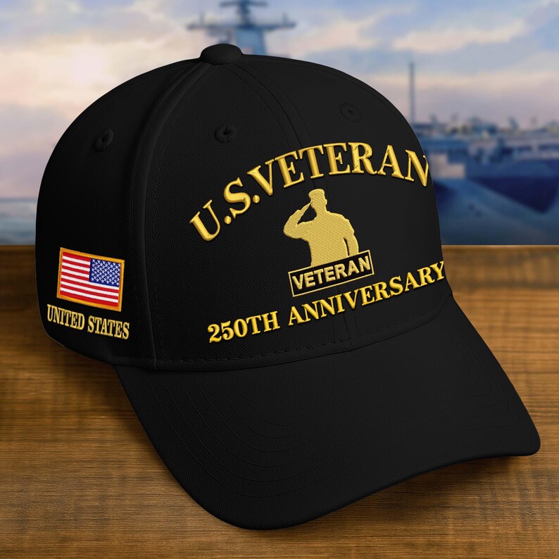 250th Anniversary Military Baseball Caps