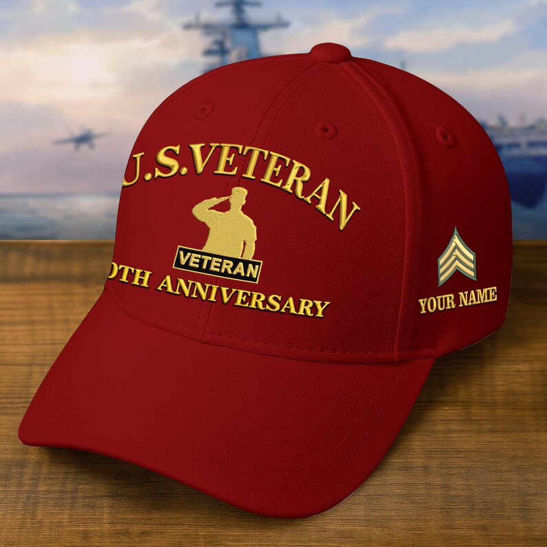 250th Anniversary Military Baseball Caps