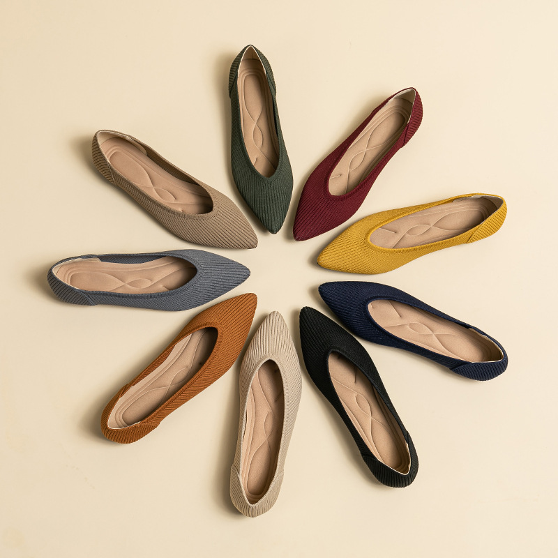 Arromic's Pointed-toe Flats-caipcmall